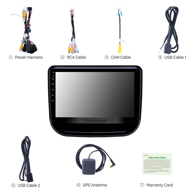 Seicane авто радио 10 1 &quotHD Android 8 Стерео GPS Navi для Changan CS55 2017 2018 с HD Bluetooth USB поддержка Carplay