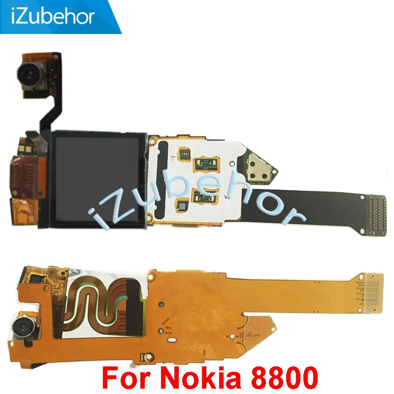 ЖК экран с гибким кабелем для Nokia 8800 Sirocco 8800SE 8800D 100% гарантия|Экраны мобильных