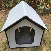 50 hot sales pet house waterproof villa cat little kennel collapsible dog shelter for outdoor