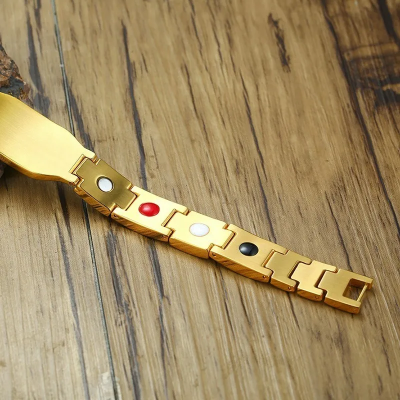 Бесплатная гравировка мужской черный углеродное волокно Золотой магнитный