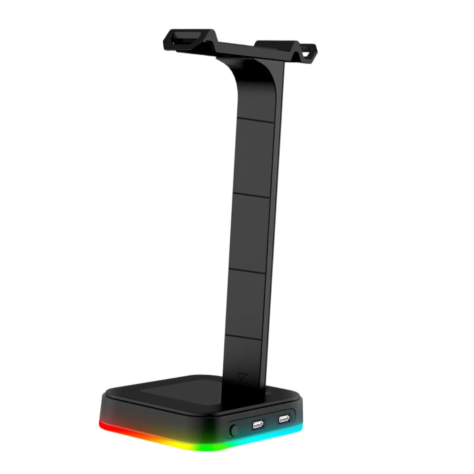 

Игровая Подставка для наушников RGB с 2 USB-портами, док-станция для гарнитуры, держатель для гарнитуры