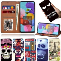 case for samsung galaxy a10a10ea20ea21sa30sa50a50sa40a51a70a70sa71 pu leather stand wallet mobile phone cover case