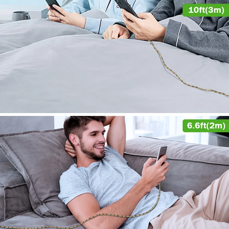 

USB C Cable for Xiaomi Redmi Note 10 USB Type C Camouflage Fast Phone Charging Cord for Huawei P40 Pro Charger Cable USB C