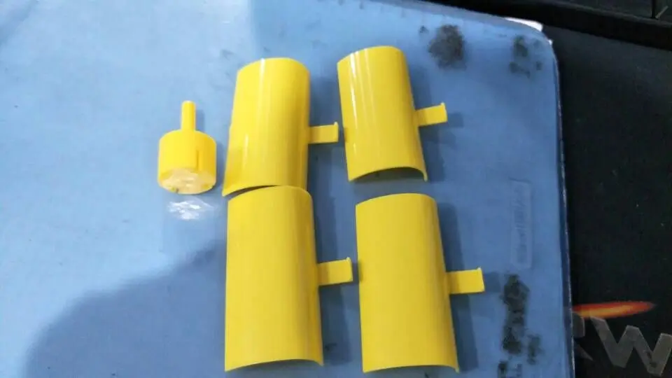 Желтый микродвигатель постоянного тока светодиодный свет с вертикальной осью