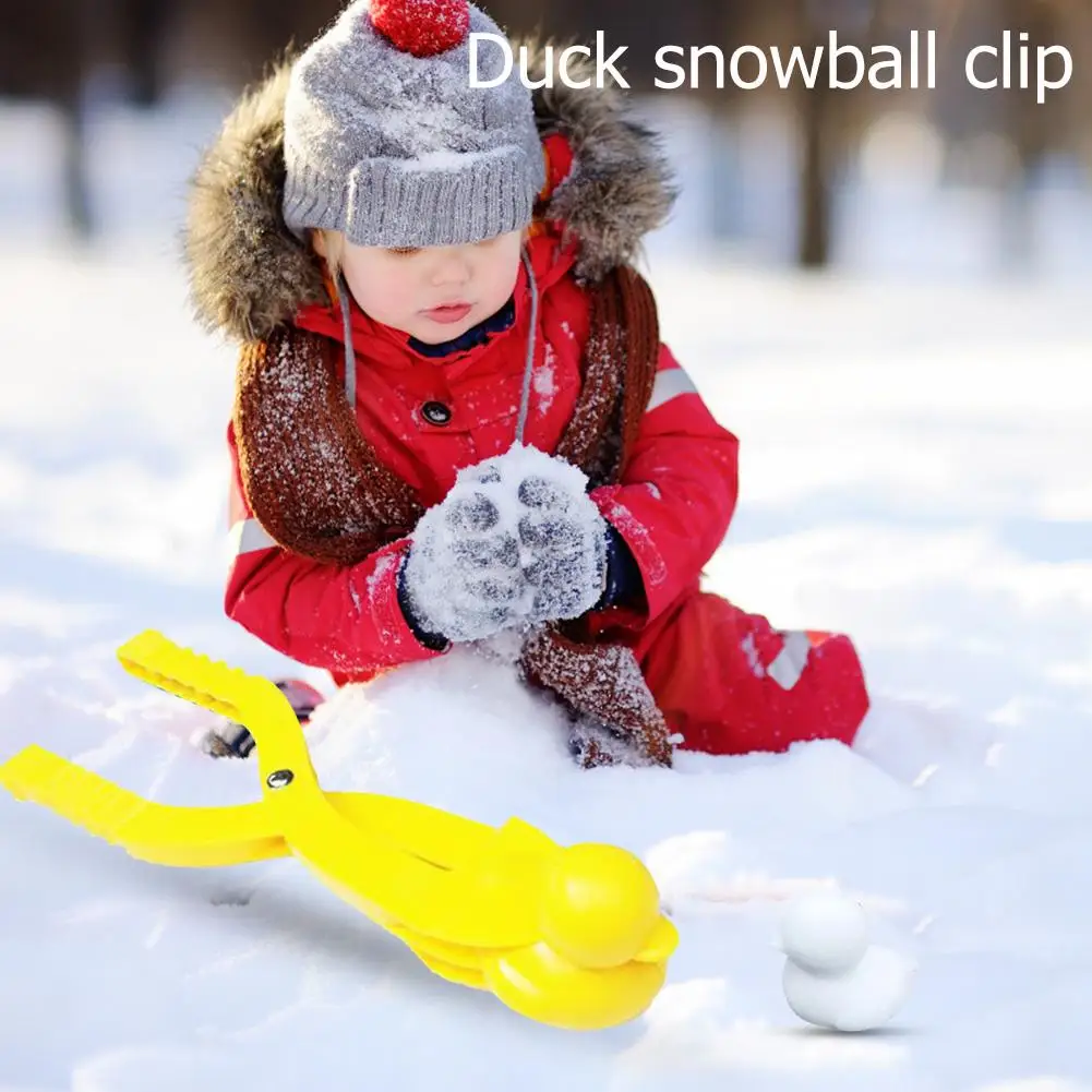 

Winter Snow Ball Maker Sand Mold Tool Kids Toy Snow Scoop Maker Clip Snowball Fight Mold Random Color Support Dropshpping