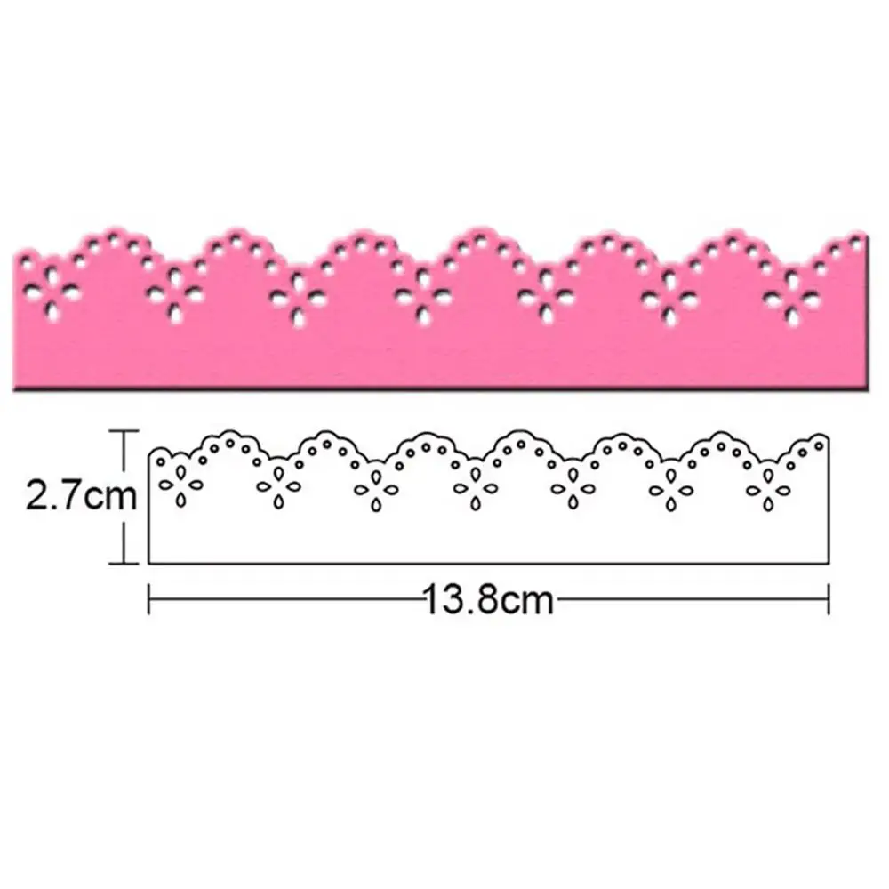 

craft dies Lace Strip Edge Border metal cutting dies Stencil Dies DIY dies Scrapbooking Decorative Embossing die cut Card Making
