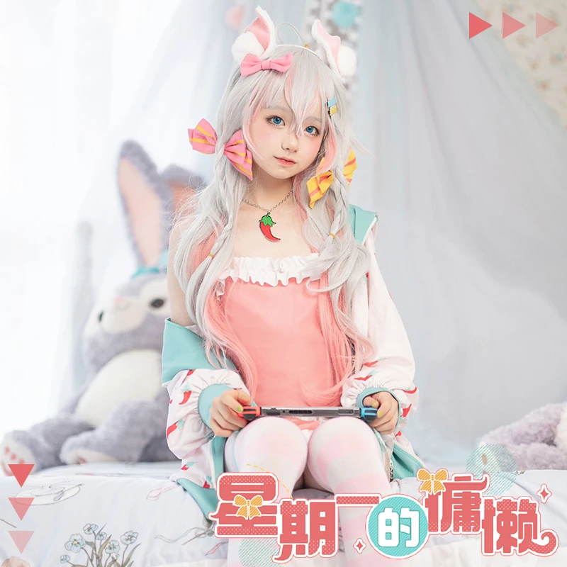 Аниме Hololive VTuber пятиконечная звезда Nana понедельник без шнурков на каждый день
