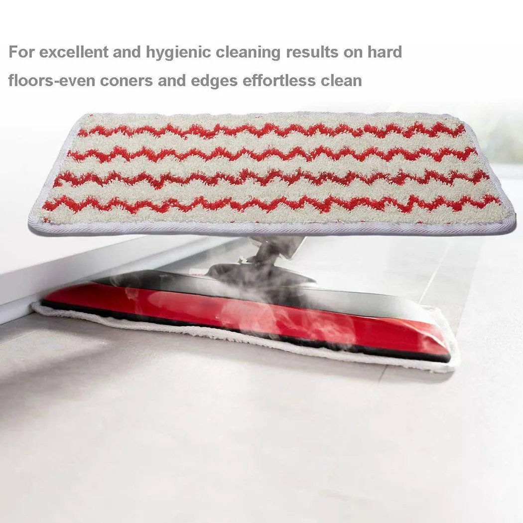 4 шт. сменные накладки из микрофибры для пароочистителя Vileda Steam XXL|Чистящие щетки| |