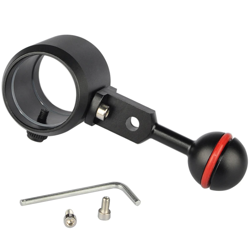 Дайвинг для шариков светильник держатель зажим подводная вспышка фонарь Стенд