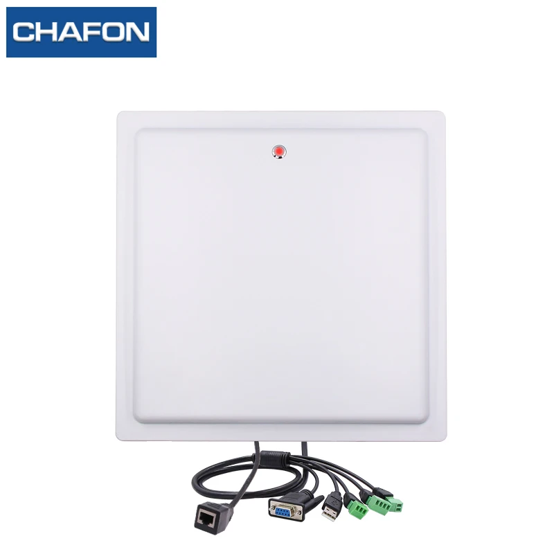 CHAFON 15 м длинный диапазон rfid считыватель ip66 водонепроницаемый USB RS232 WG26 реле TCP/IP buit-in 12dBi Антенна SDK для парковки автомобиля