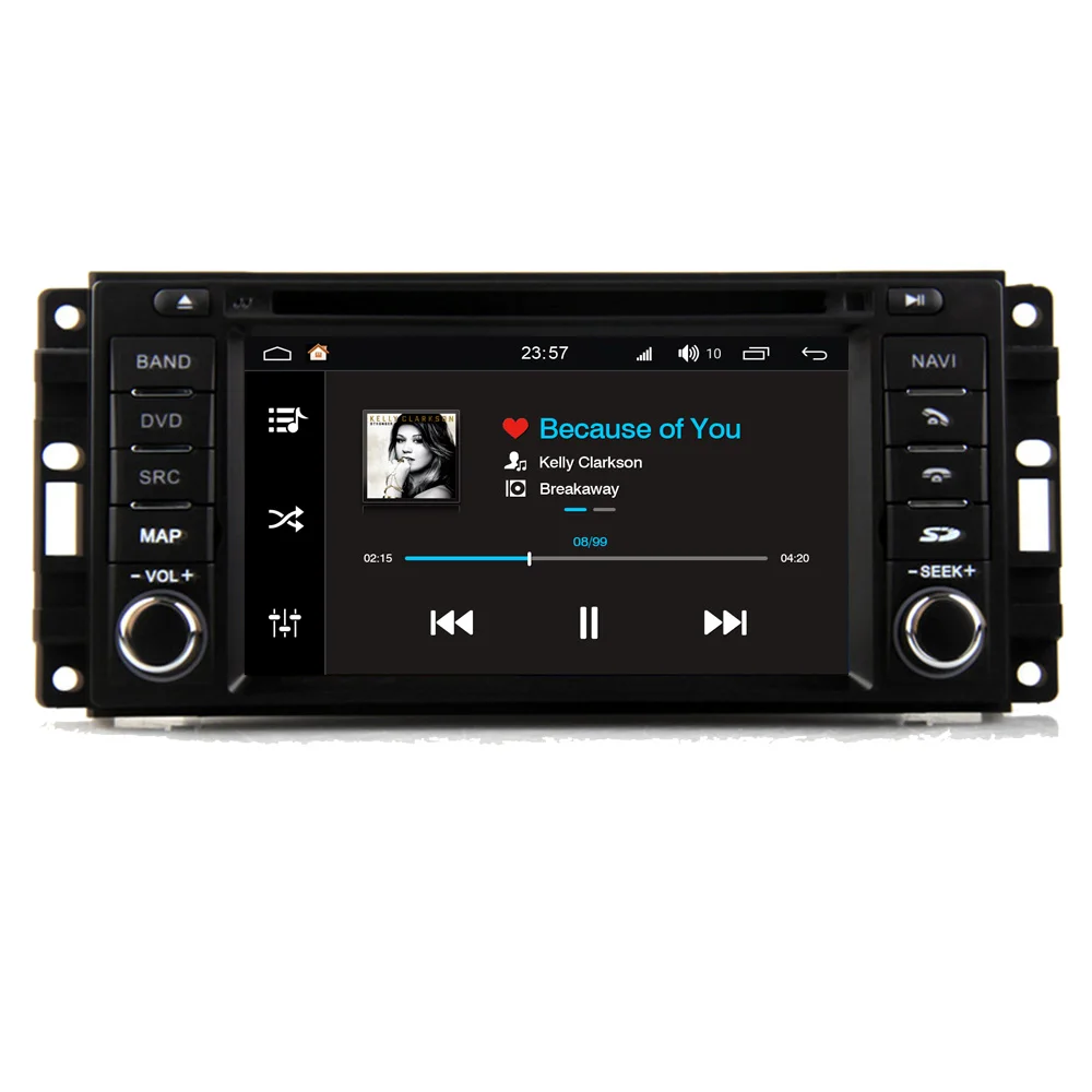 Автомобильный мультимедийный плеер RoverOne Android 8 0 для Dodge Caravan 2007 2010 2Din радио стерео