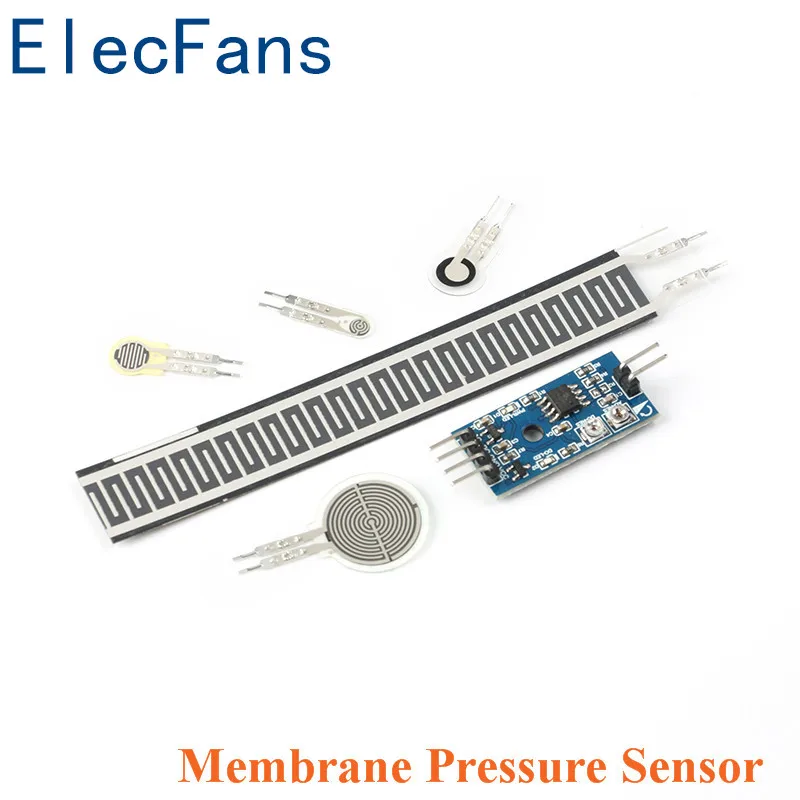Тензодатчик резистивный Модуль датчика давления гибкий чувствительный к усилию