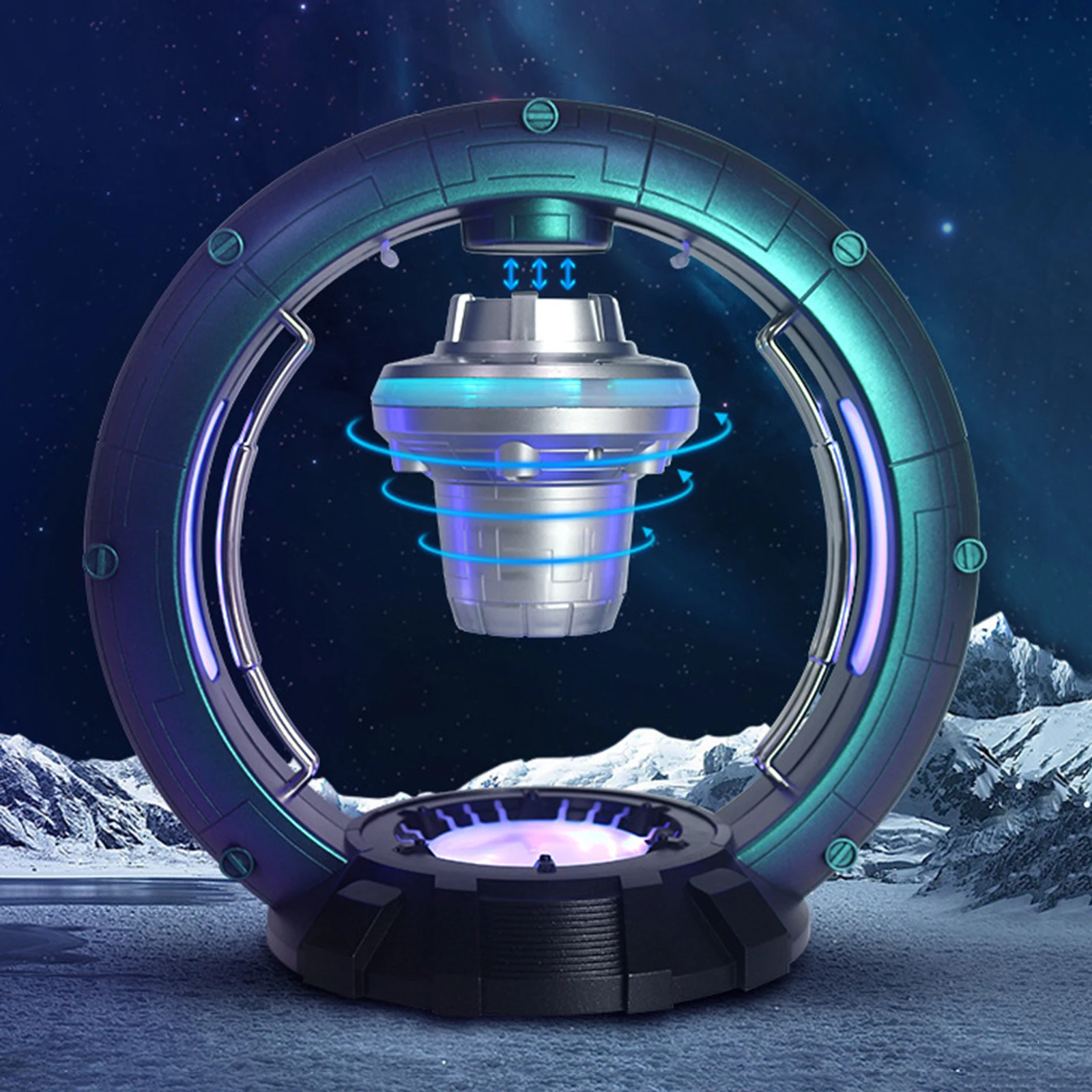 Magnetic Levitating Bluetooth Speakers Wireless Floating Speaker with LED Light | Электроника