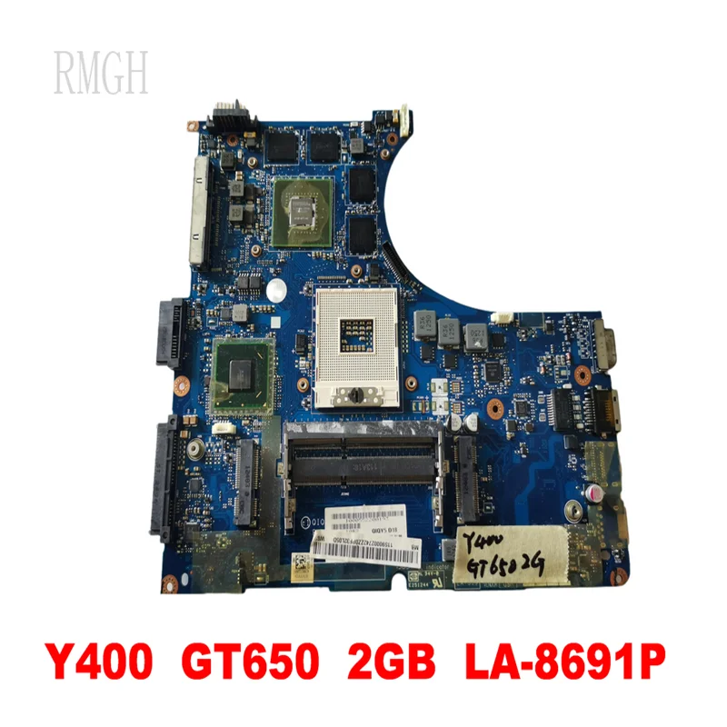 LA-8691P for lenovo Ideapad Y400 14 inch laptop motherboard Y400 GT650 2GB  tested good free shipping