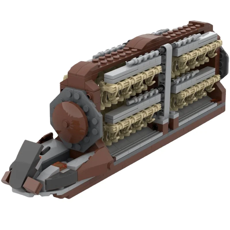 

moc Movie Droid Platoon Attack-Craft Building Blocks Space Battle Droids Transport Battleship Bricks Kid Toys Gift