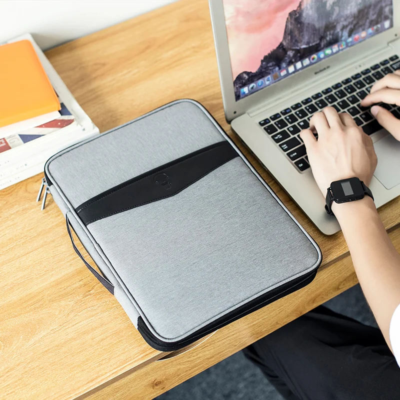 Winner Document Bag Large Capacity Travel Passport Wallet Card Organizer For Men's Business