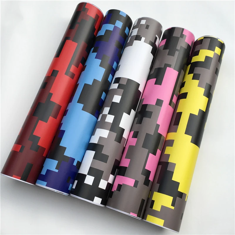 Цифровая камуфляжная ткань пленка для автомобиля наклейки консоли компьютера