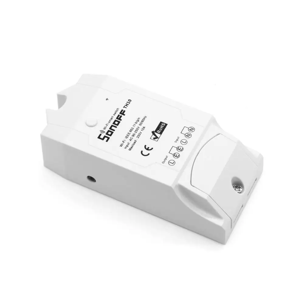 Смарт переключатель Sonoff TH16/TH10 с Wi Fi мониторинг температуры и влажности смарт