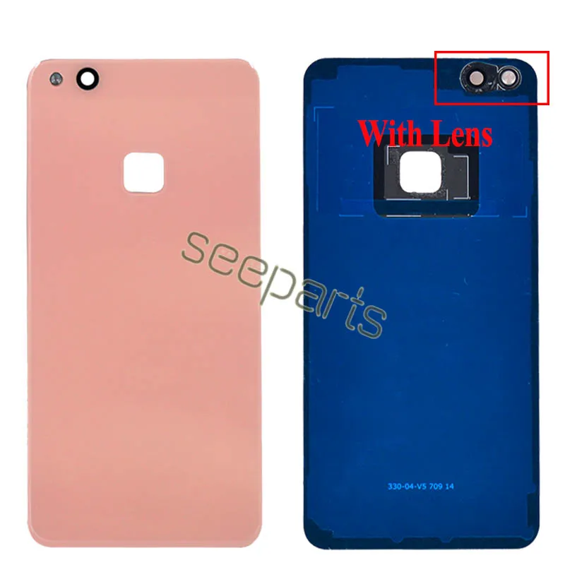Новый чехол для Huawei P10 Lite Крышка батарейного отсека Корпус задний стеклянный 5 2