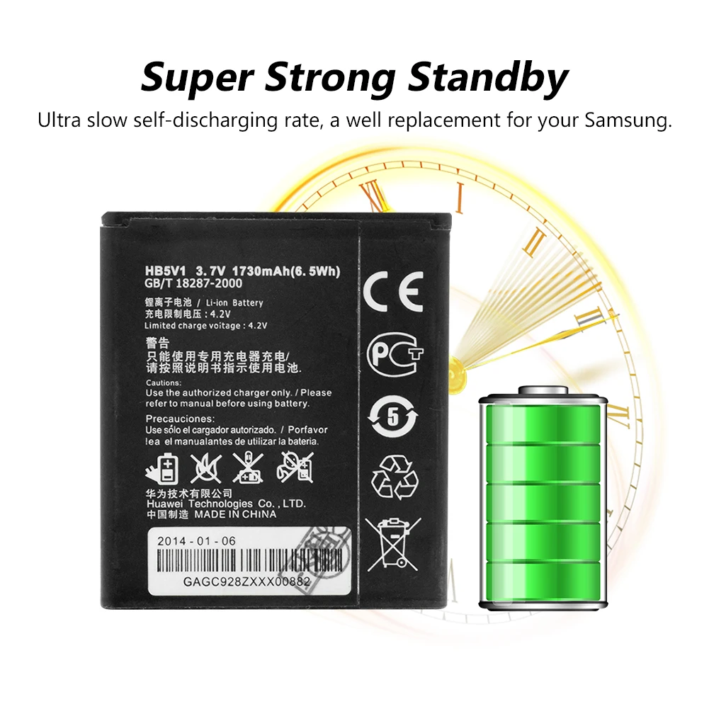HB5V1 литиевая батарея для телефона Huawei G350 W1 Y300C Y360 Y511 Y516 Y541 Y560 U8833 Y336 Y500 Y520
