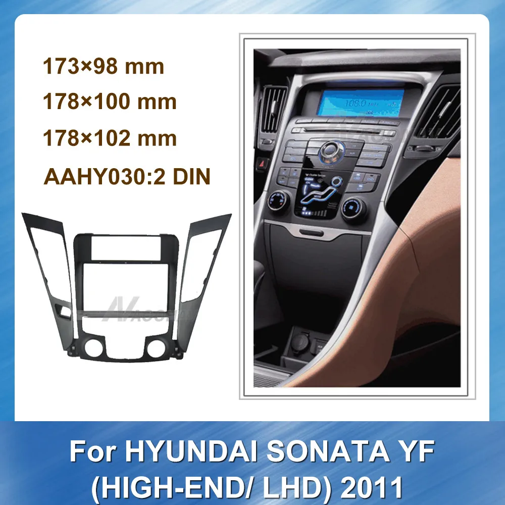 Автомагнитола 2 Din Мультимедийная панель для HYUNDAI SONATA YF 2011 высококлассная LHD