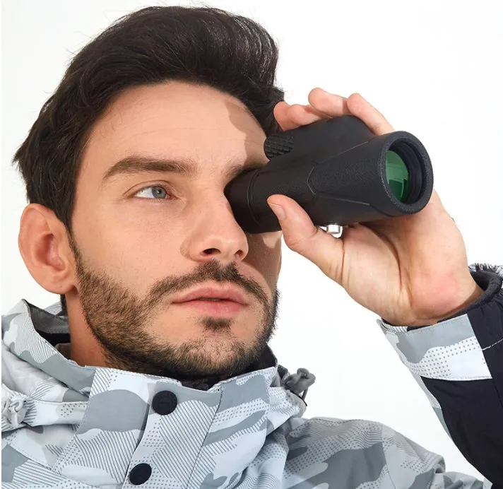 80x100 монокулярный телескоп компактный выдвижной зум водонепроницаемый