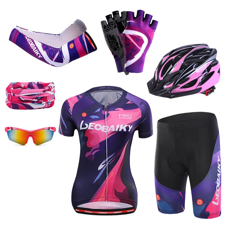 2020 Pro одежда для велоспорта Женская командная гоночная спортивная Джерси Набор