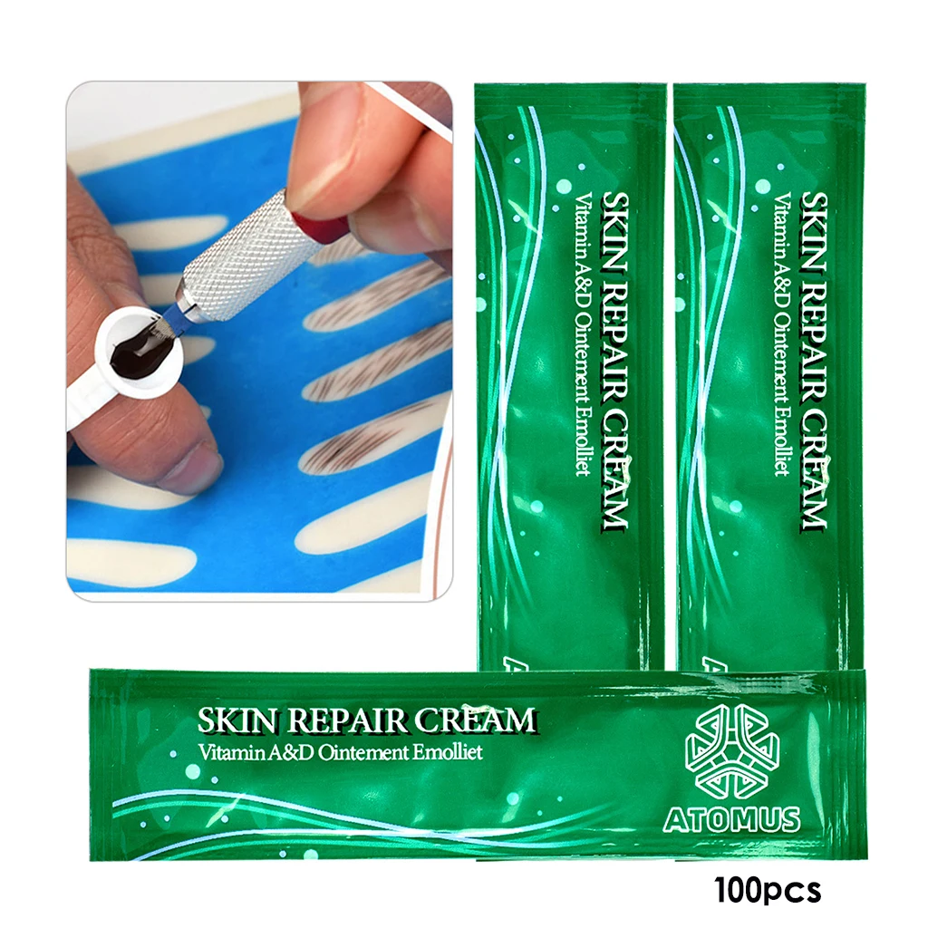 

100-pack Tattoo Cream Aftercare Vitamin Repairing Cream Body Art Tattoo Enthusiast Scar Recovery Ointment
