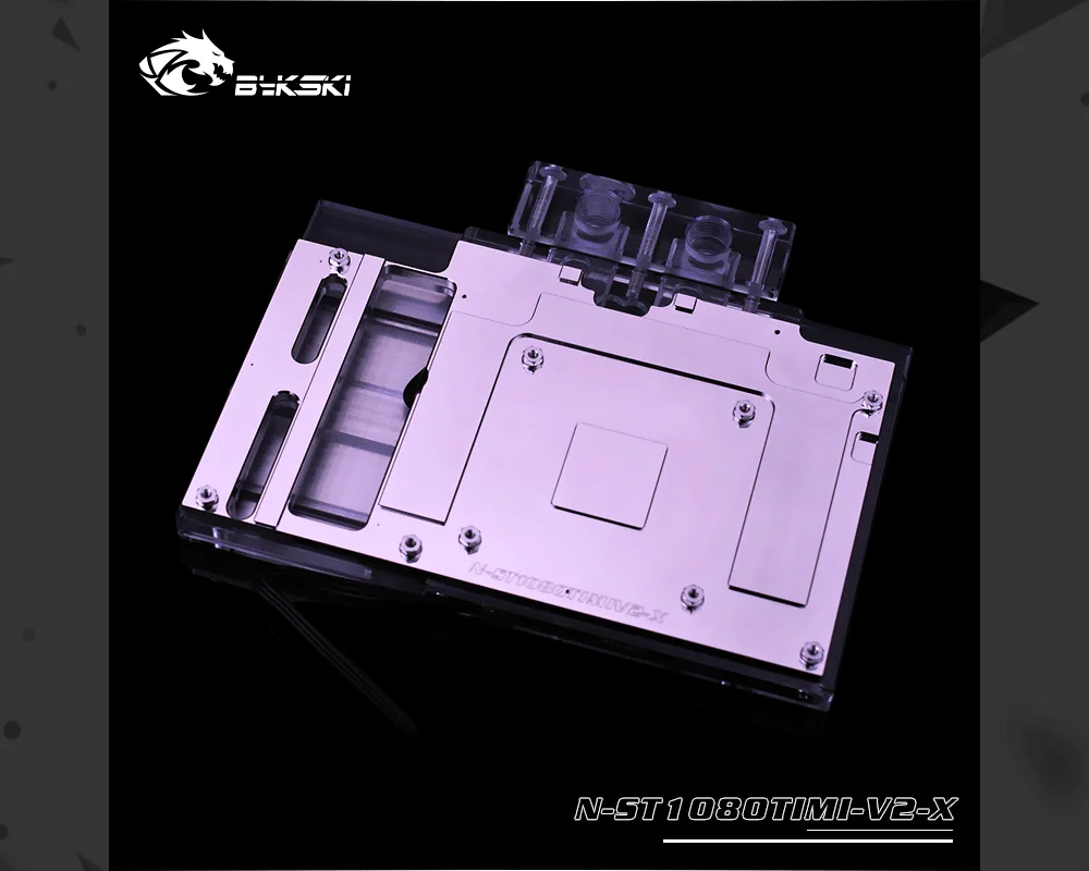 Bykski N-ST1080TIMI-X, полное покрытие видеокарты блок водяного охлаждения для ZOTAC GeForce GTX1080Ti Mini