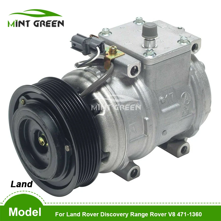 

10PA17C AC COMPRESSOR For Land Rover Discovery Range Rover V8 JPB101330 JPB000110 447170-5060 4471705060 4711360 7512351 LR01205
