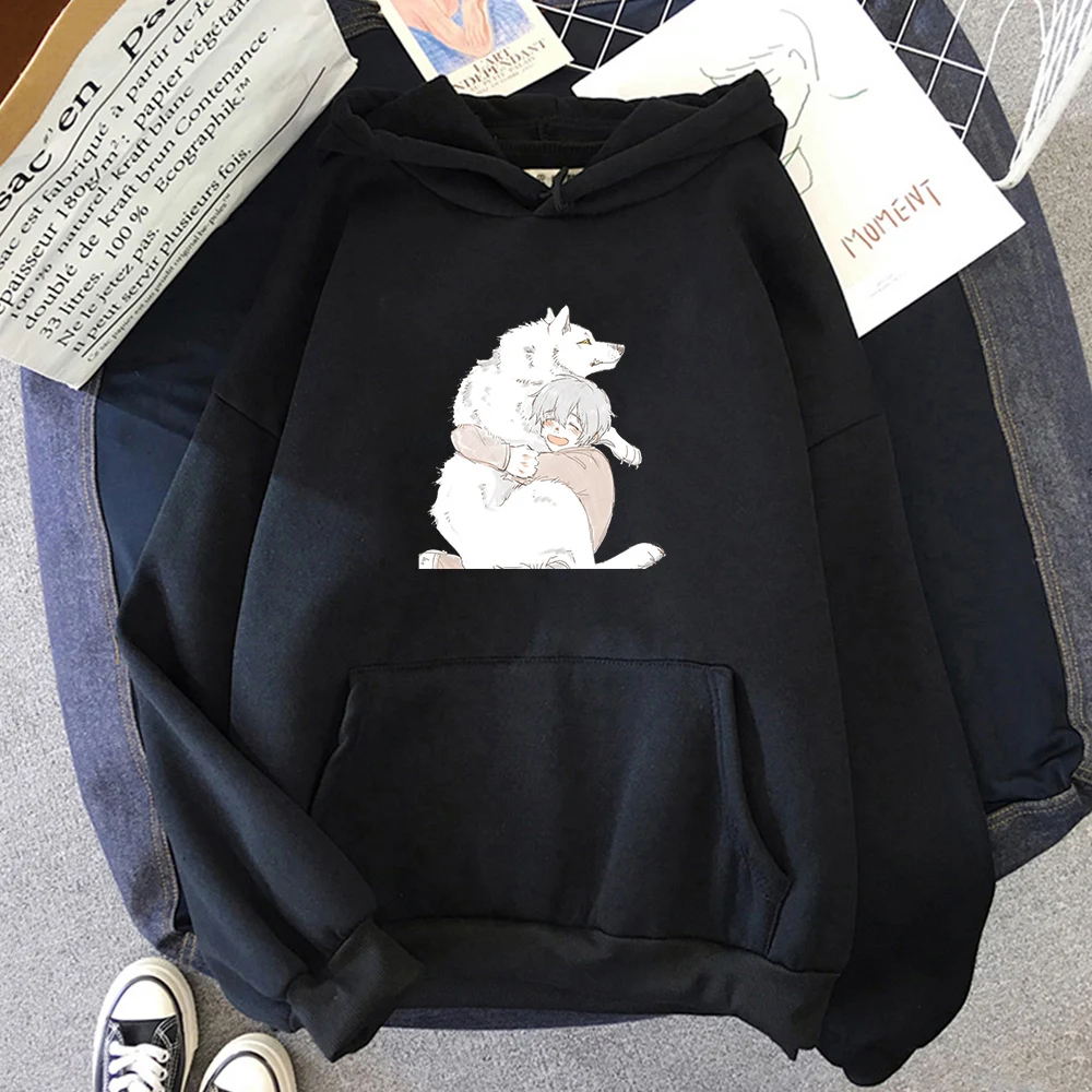 

Hoodies Harajuku Oversize Men Sweatshirt Anime To Your Eternity Hoodie Sweatshirt Gothic Vintage Loose Fashion Hoody Kpop Clothe
