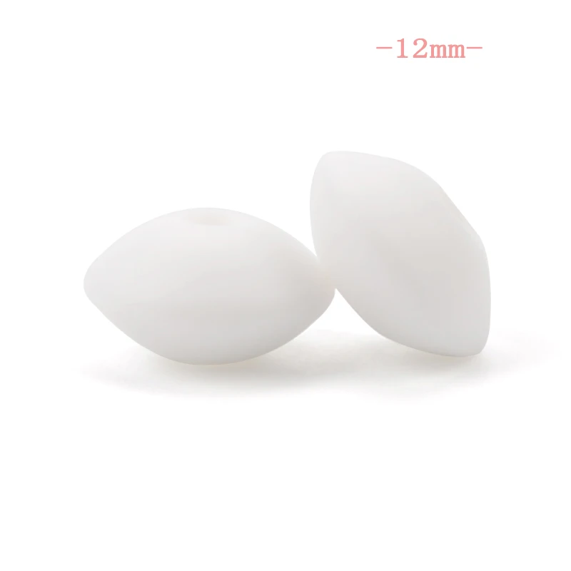 12mm snow LOFCA 12/15 мм Силиконовые чечевицы бусины 10 шт./лот детский Прорезыватель для зубов игрушки, не содержащие БИСФЕНОЛ по уходу за ребенком Силиконовый Сделай Сам грызунок Цепочки и ожерелья ювелирных изделий - Цвет: 12mm snow