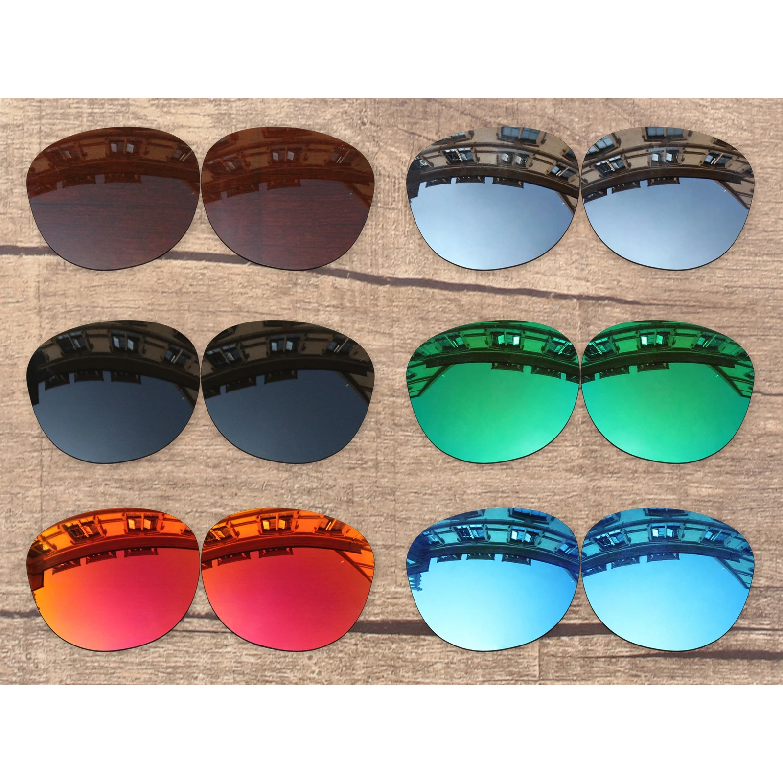 

Vonxyz 20+ Color Choices Polarized Replacement Lenses for-Oakley Pitchman R OX8105 Eyeglass