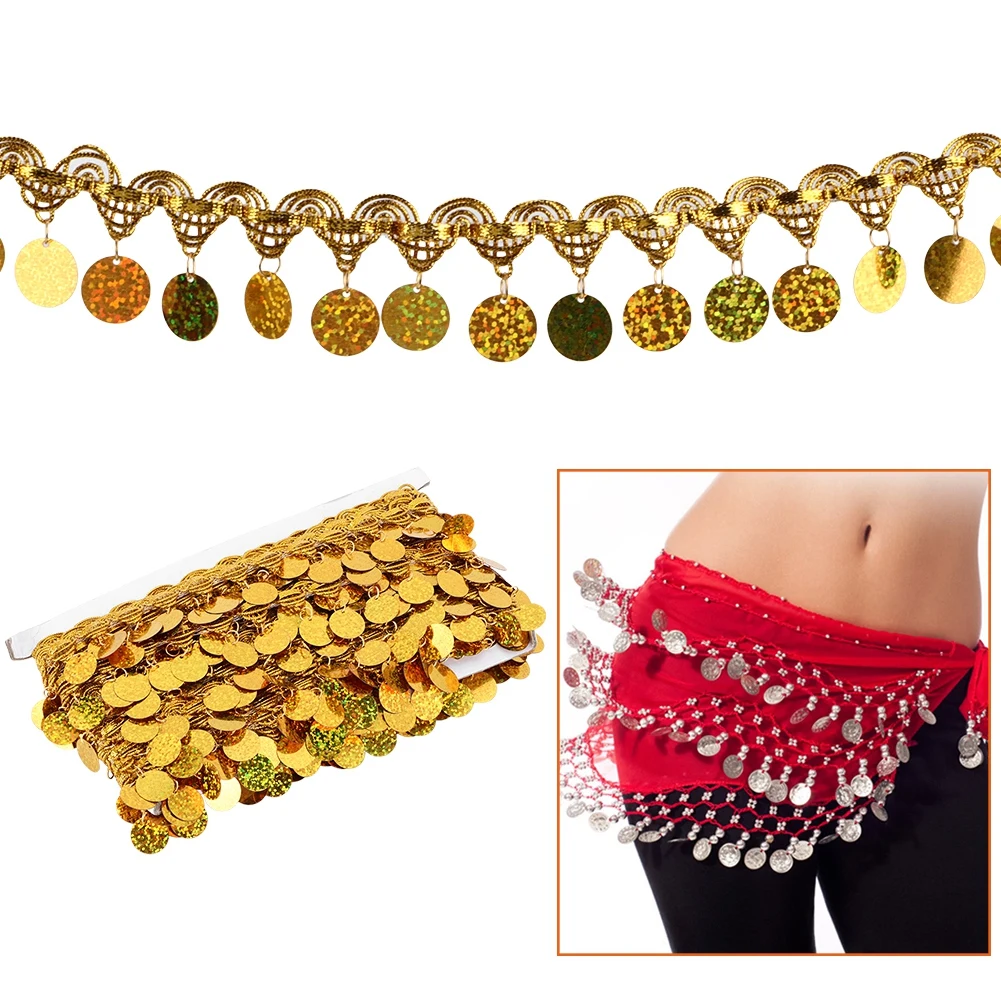 Женский набедренный шарф для танца живота аксессуар пояс 10 ярдов юбка с