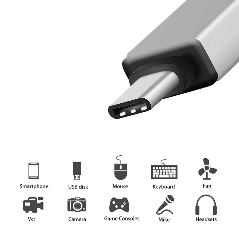 Адаптер USB Type C OTG 3 0 Micro к usb конвертер для планшета жесткого диска флэш накопителя