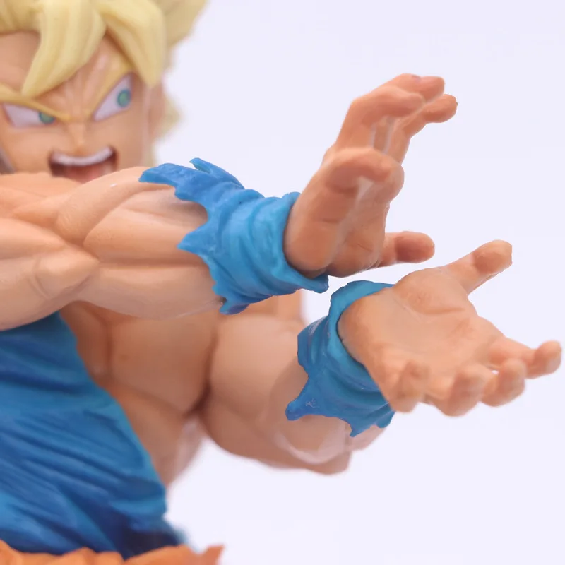 Аниме Dragon Ball Z Сон Гоку Супер Saiyan штурм 50-летие памятный Ver ПВХ фигурка DBZ Коллекционная модель
