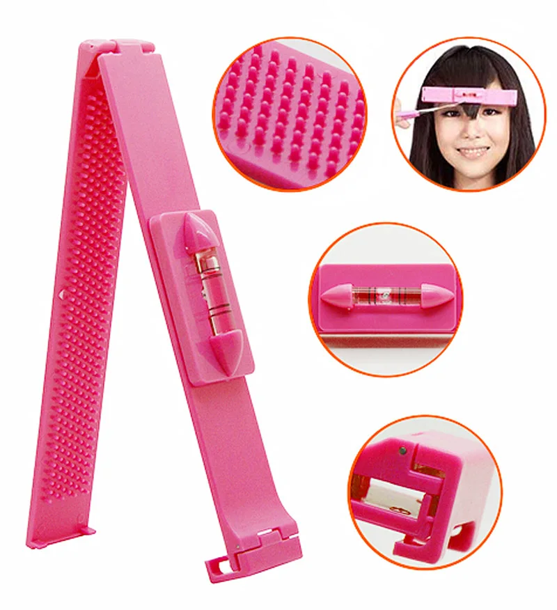 DIY Hairdresser Modeling Style Tool Bang Pure Artifact Oblique Fringe SANA889
