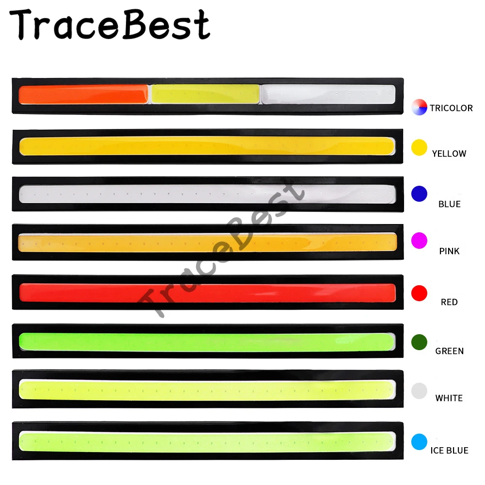 1 пара (2 шт.) 17 см универсальные дневные ходовые светильник фары для автомобилей COB