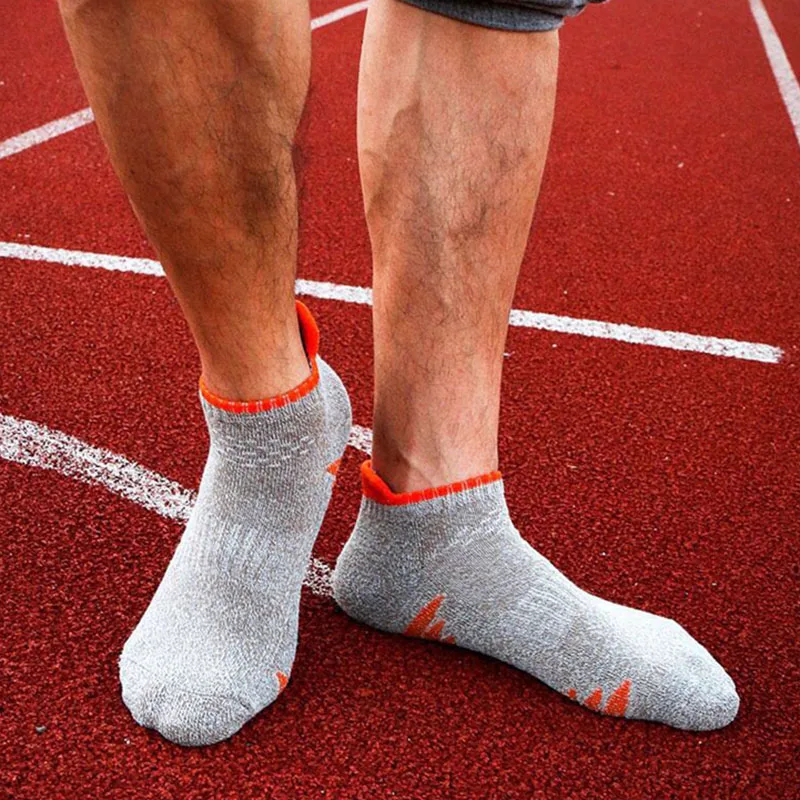Носки мужские спортивные короткие толстые хлопковые для активного отдыха