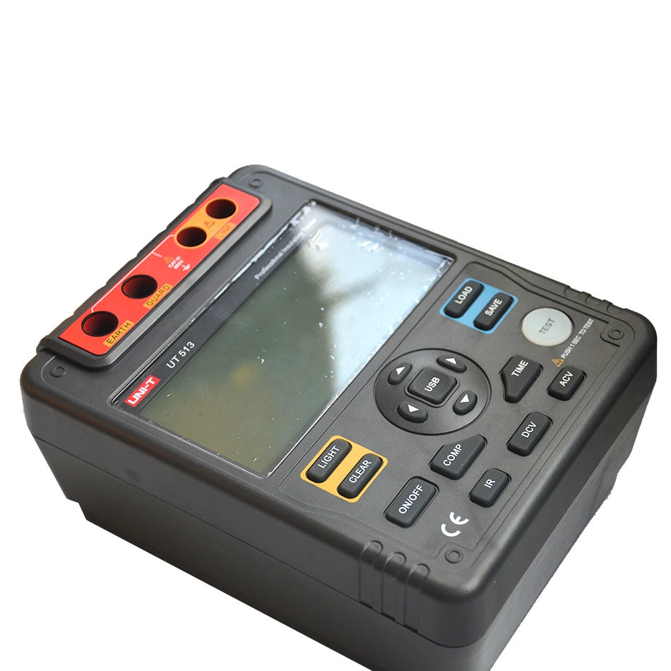 UNI-T UT513 цифровой тестер сопротивления изоляции er тестовый метр Megger 1 M-1000G Ом 5000V и USB интерфейс