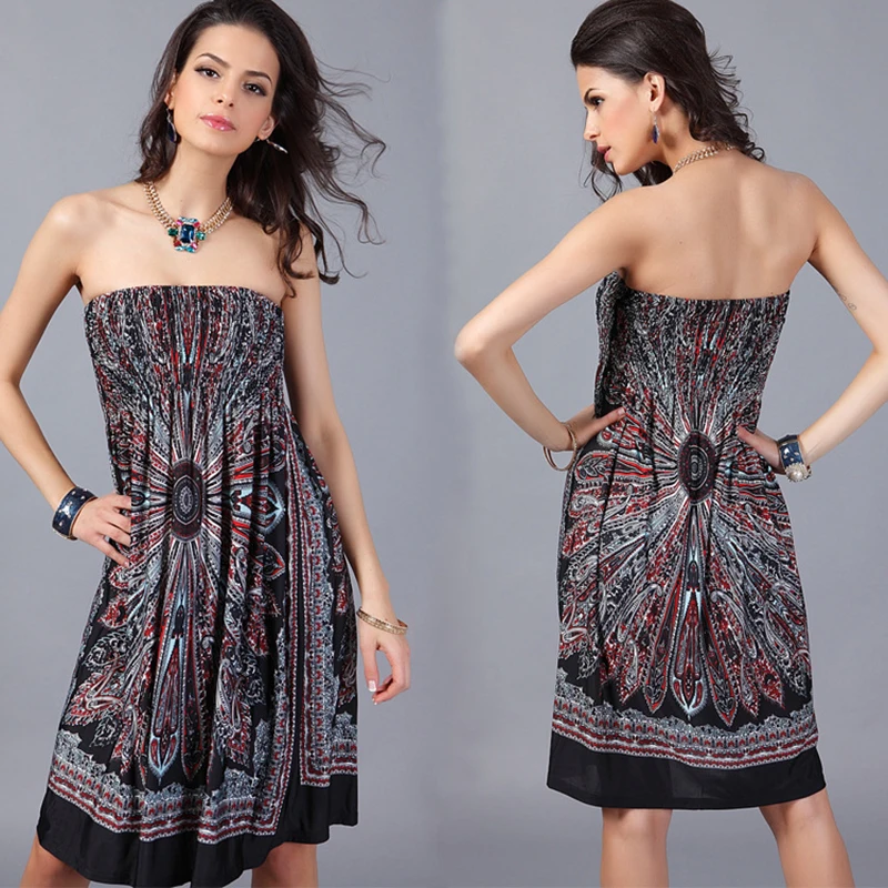 

Summmer Dress Clothes For Women Vestido Robe 2021 Black Midi Longue Maxi Verano Plus Size Sleeveless Backles Vintage Elegant