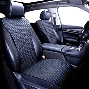 car seat cover single car seat cushionsuniversal pu leather non slide accessories cover fits for most cars water proof e1 x36 free global shipping