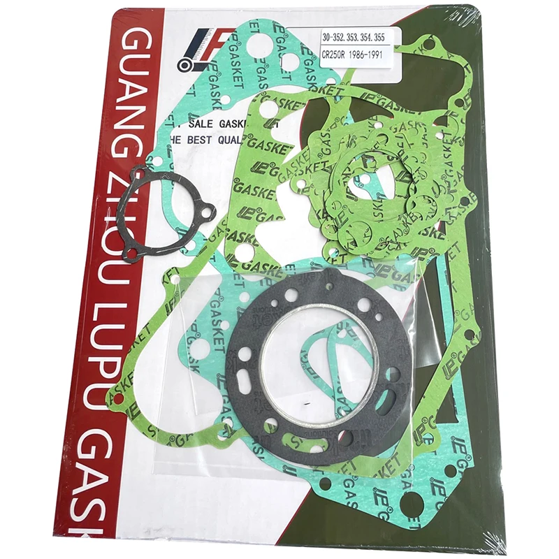 

Motorcycle Engines Crankcase clutch Covers Cylinder head Gasket Kit Set For Honda CR250R 1986-1991 CR250 R CR 250R