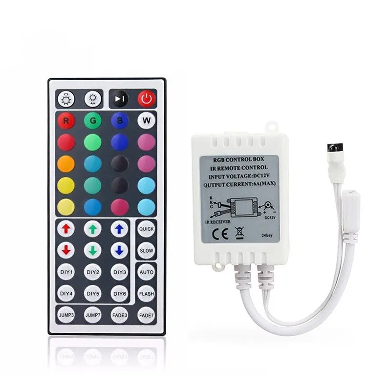 Пульт дистанционного управления для светодиодных лент SMD 3528 5050 RGB DC 12 В|Контролеры