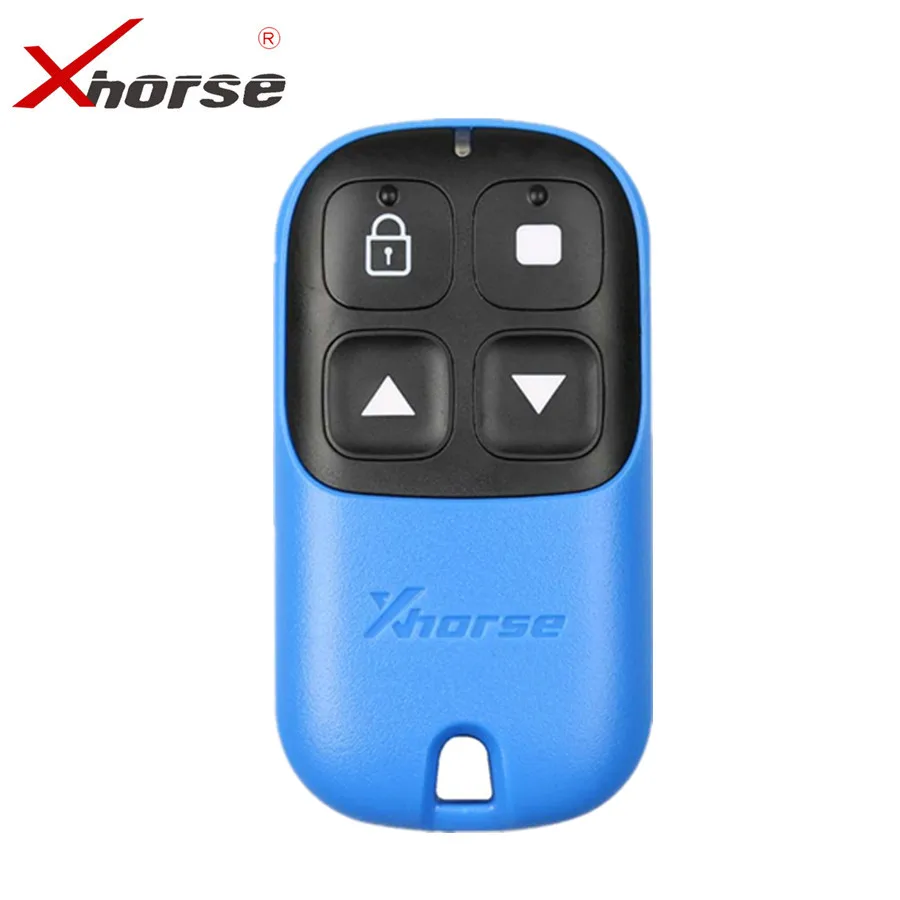 Xhorse XKXH04EN пульт дистанционного управления гаражом 4 кнопки синий 5 шт./лот| |