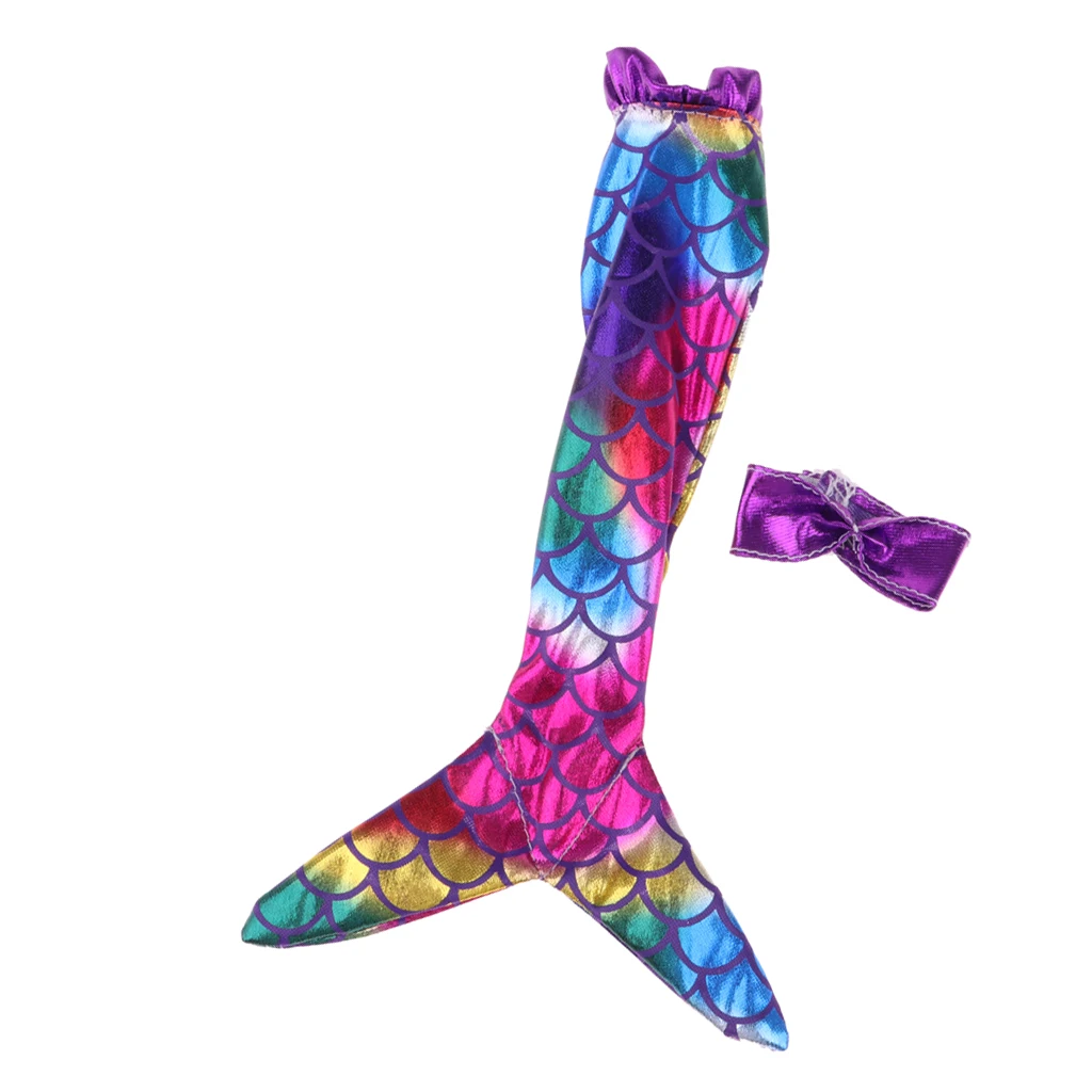 Популярное платье-русалка платье для купания купальный костюм кукол Красочное |