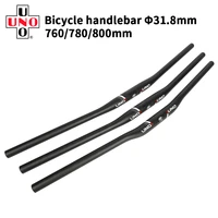 uno full carbon fiber mtb handlebar 31 8mm mountain bike bar 760780800mm 9 degree ud matte bicycle flatrise handlebar