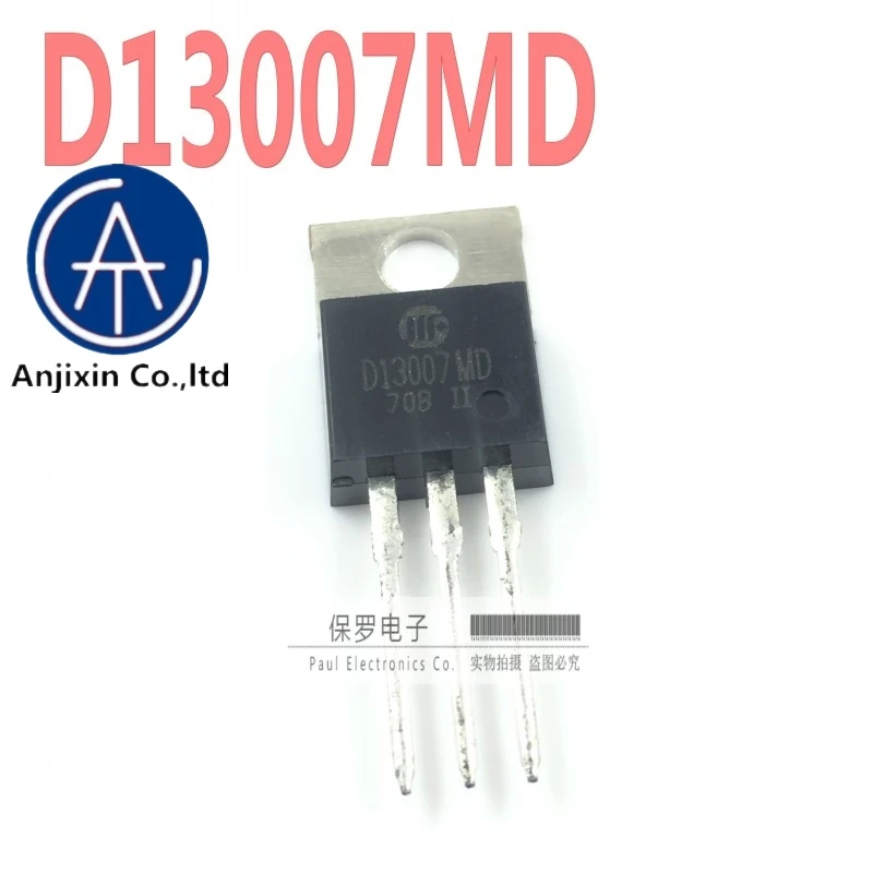 10 шт. 100% оригинальный и новый Мощность транзистор D13007MD D13007 в 220 наличии |