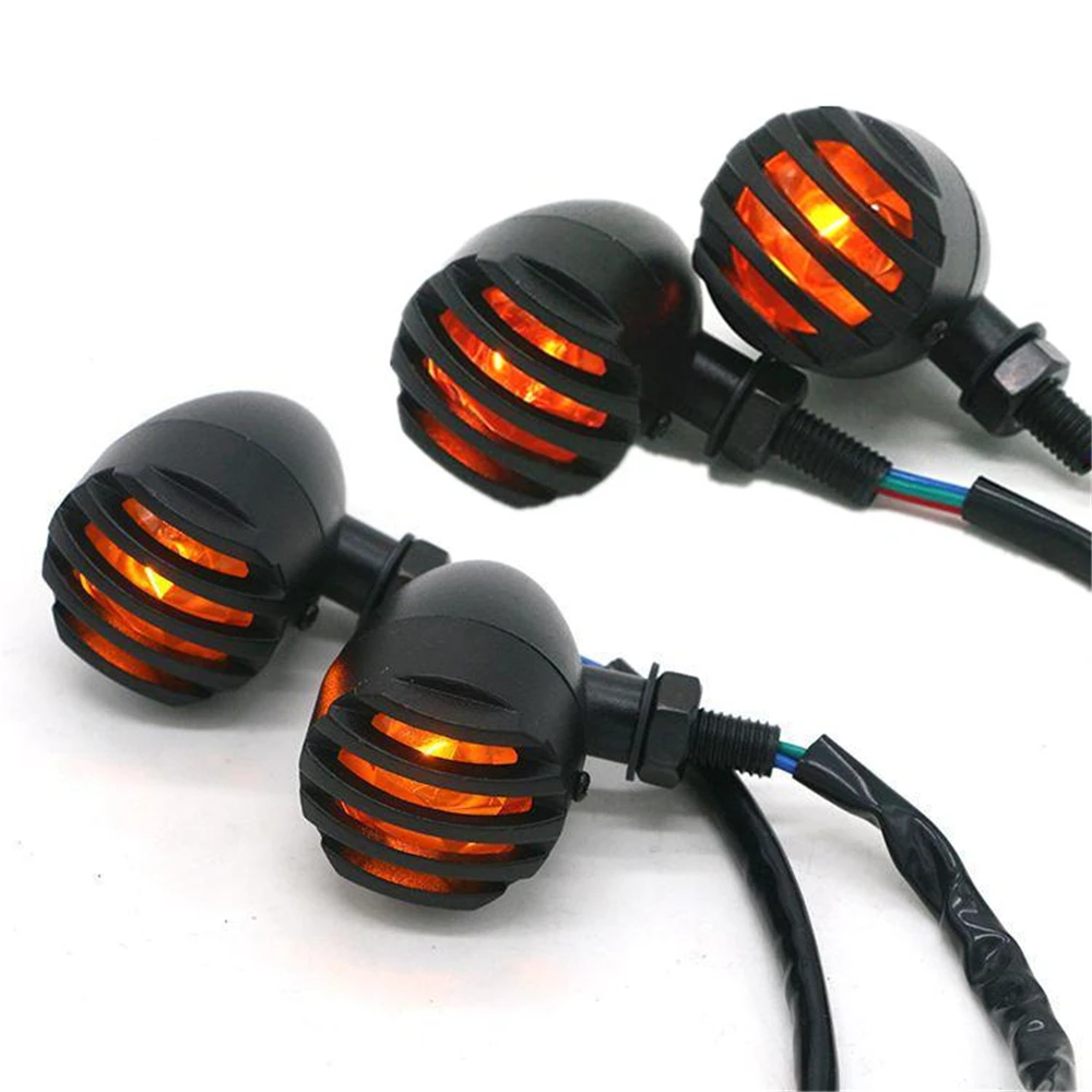 Мотоциклетные поворотные сигнальные огни яркие мигалки для Harley Honda Для Yamaha Kawasaki