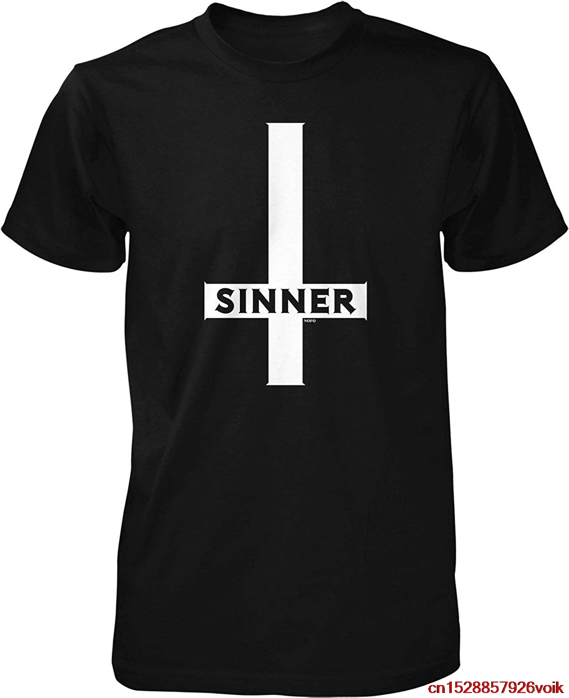 FGHFG Sinner перевёрнутый крест мужская футболка унисекс Мужская wo футболка| |